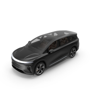 Modern Electric SUV Generic Black PNG & PSD Images