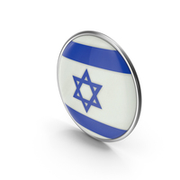 Badge Israel Flag PNG & PSD Images