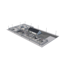 Wind Power Station PNG & PSD Images