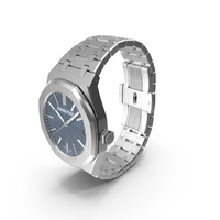 Audemars Piguet Royal Oak Bleu Nuit Nuage 50 White Gold PNG & PSD Images