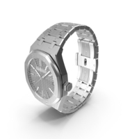 Audemars Piguet Royal Oak Grey White Gold Grande Tapisserie PNG & PSD Images