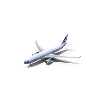 Cathay Pacific Airbus A330-200 PNG & PSD Images