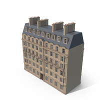 Paris Traditional Multistory Building PNG & PSD Images