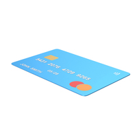 Blue Credit Card PNG & PSD Images