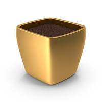Soil Metal Pot PNG & PSD Images