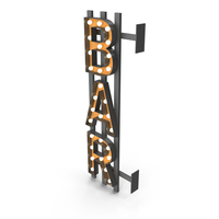Bar Bulb Sign PNG & PSD Images