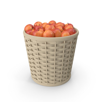 Basket Apple Market Sale PNG & PSD Images