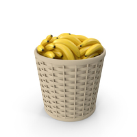 Basket Banana Market PNG & PSD Images