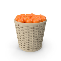 Basket Orange Market PNG & PSD Images