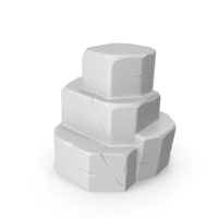 Stylized Stone Desert PNG & PSD Images