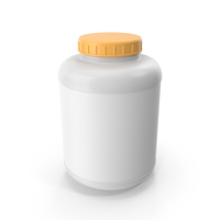 Plastic Pill Bottle Mockup PNG & PSD Images