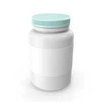 Plastic Pill Bottle Mockup PNG & PSD Images