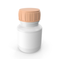 Plastic Pill Bottle Mockup PNG & PSD Images