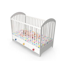 Little Girl In Bed Sleeping Fur PNG & PSD Images
