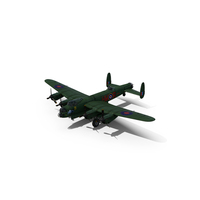 Avro Lancaster Four Engined Heavy Bomber PNG & PSD Images