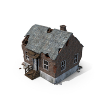 Destroyed Building Country House PNG & PSD Images