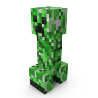Minecraft Creeper Character PNG & PSD Images