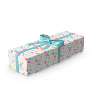 Birthday Wrapped Gift Box PNG & PSD Images
