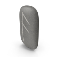 Ansuz Rune Stone PNG & PSD Images