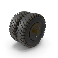 Heavy Duty Wheel for Reachstackers PNG & PSD Images