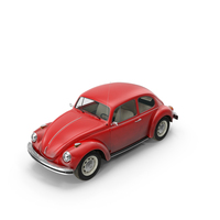 Iconic Volkswagen Beetle Simple Interior PNG & PSD Images