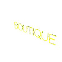 Boutuque Neon Sign PNG & PSD Images