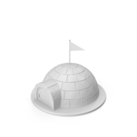 Stylized Igloo PNG & PSD Images