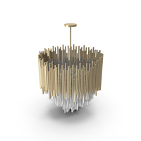 Classic Gold Chandelier PNG & PSD Images
