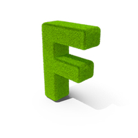 Grass Letter F PNG & PSD Images