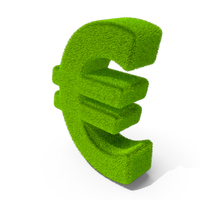 Grass Symbol Currency Euro PNG & PSD Images