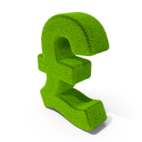 Grass Symbol Currency Pound PNG & PSD Images