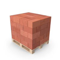 Pallet With Bricks PNG & PSD Images