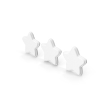 Three Star 3 Star Clay PNG & PSD Images