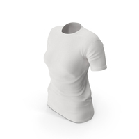 White T Shirt Women PNG & PSD Images