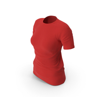 Red T-Shirt Women PNG & PSD Images