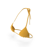 Yellow Bikini Top PNG & PSD Images