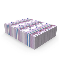 Euro 500 Money Lot PNG & PSD Images