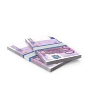 Money Two Currency Euro 500 Block PNG & PSD Images