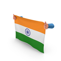 India Hand Holding Flag PNG & PSD Images
