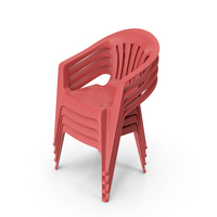 Plastic Chairs Stack PNG & PSD Images