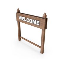 Welcome Sign PNG & PSD Images