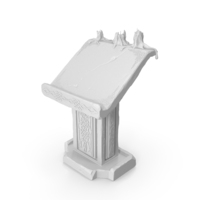 Stylized Pulpit PNG & PSD Images