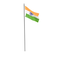 India Flag Pole PNG & PSD Images
