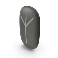 Algiz Rune Stone PNG & PSD Images