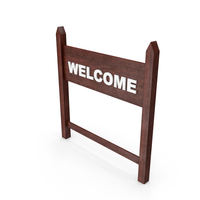 Sign Board Welcome PNG & PSD Images