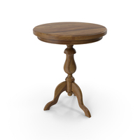 Promenade Round End Table PNG & PSD Images