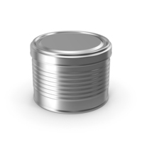 Tin Can Short Cup Chrome PNG & PSD Images