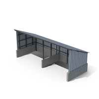 Farm Silage Clamp With Roof PNG & PSD Images