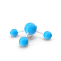 Atomic Molecule Network PNG & PSD Images