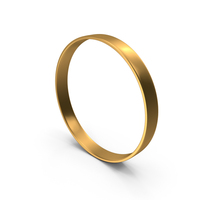 Geometric Shape Circle Thin Gold PNG & PSD Images